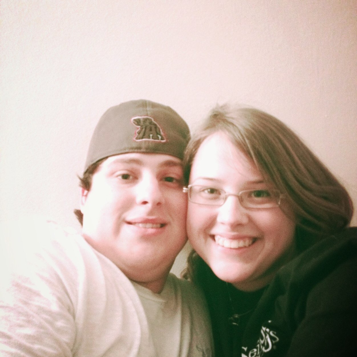 Happily engaged to the love of my life, Kevin!!(: