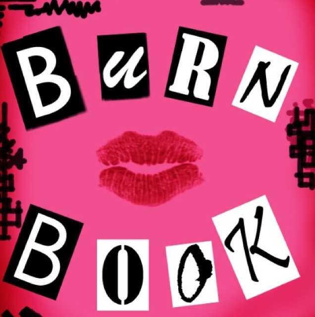 Printable Burn Book Letters