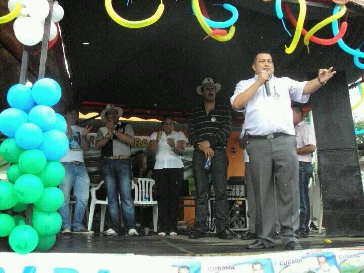líder social ex candidato a la alcaldía de cubara