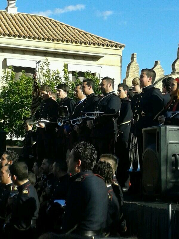 Actualmente, Trompeta 1ª de la Banda Ntra. Sera. del Sol( Sevilla)