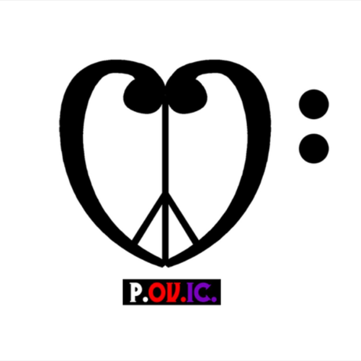 [p]eace l[ov]e mus[ic] = p.ov.ic #povic #povicnation #povicpeacegang booking: povicthegroup@aol.com