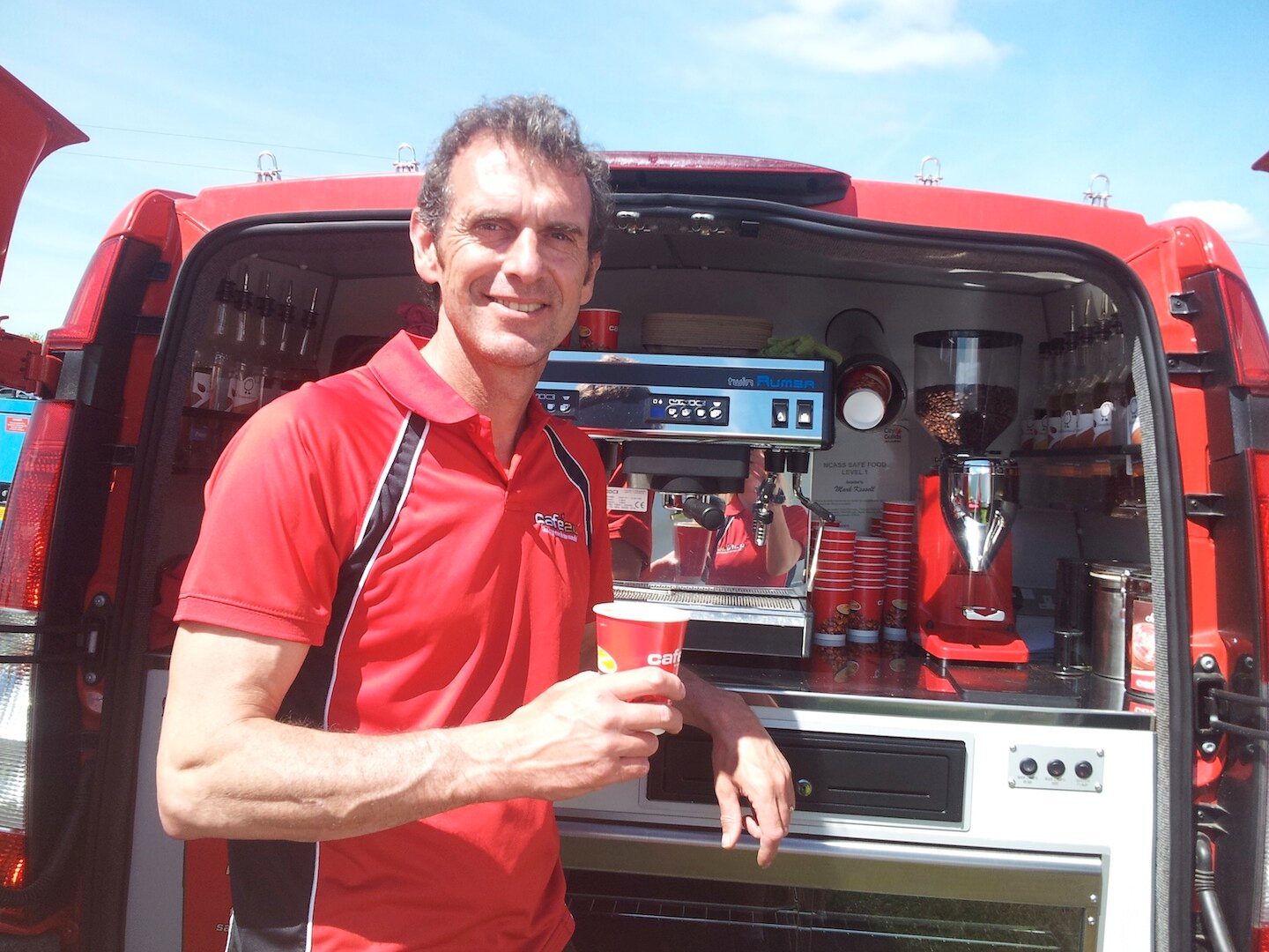 Why not try our fantastic blend of freshly ground coffee delivered direct to your workplace !! We're also available for events, corporate bookings & weddings:).