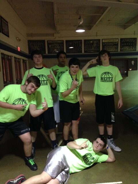 Neon Green Basketball Team for FJ Reitz! @JDietz96 @Vinsanity48  @Nick_Dehaven @MBurris24 @Devanhostettler @SamAnslinger               Follow us for greatness