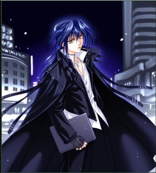Forever caught between two worlds, he seeks for refuge in the shadows. Angel and Demon combined. Advisor, guardian, and loyal knight to all.