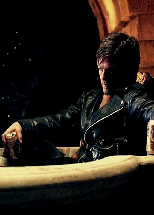 i love camping watching the walking dead
