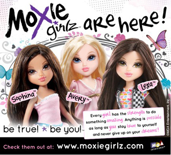 moxie girlz names