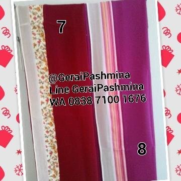 Jual Aneka Pashmina | ID Line : GeraiPashmina | IG @GeraiPashmina | Pin BB 29213CED