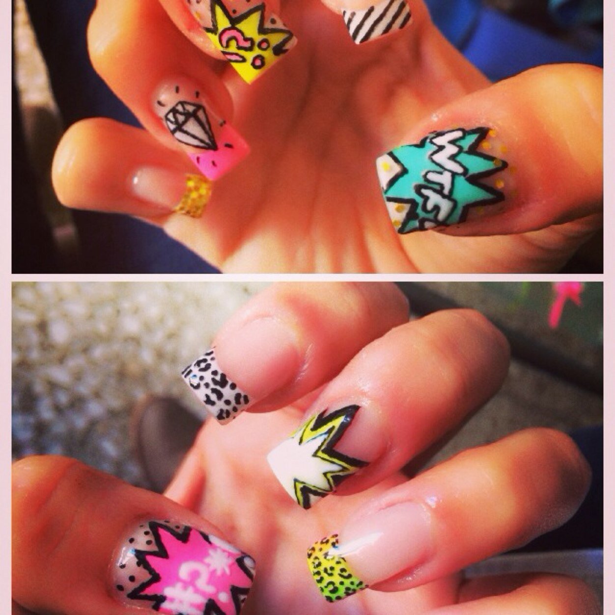 Uñas de Gel, 15€ //(decoraciones incluidas)// relleno 10€ // -Laura-
