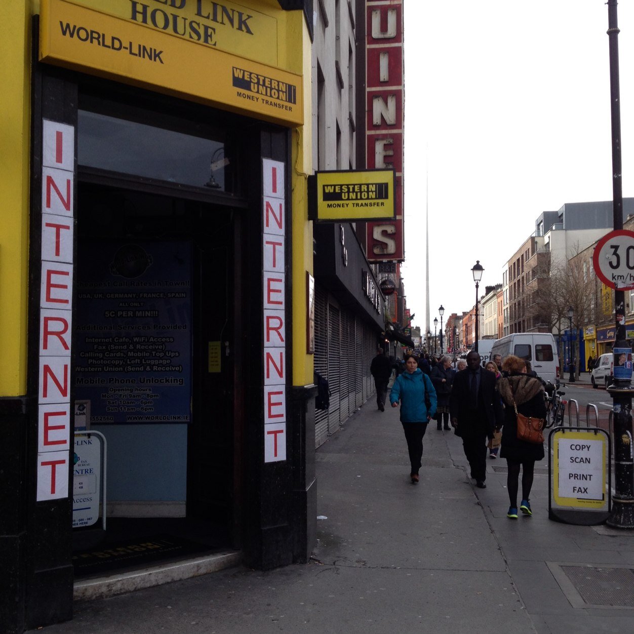 WorldLink1991's profile picture. We provide cheap international Phonecalls/Western Union/Fax/Scan/Ink Cartridge Refills/Left Luggage/Generally helping people! 01-8552560