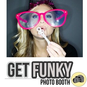 GetFUNKYpb's profile picture. We are GET FUNKY PHOTO BOOTH! We provide an open air booth that has the highest quality photos available. We make your event better!