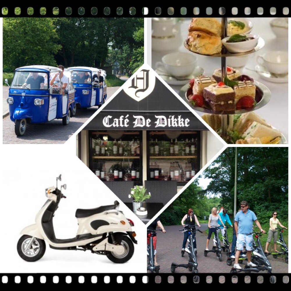 Dikke evenementen biedt uitjes op maat aan. Tuktuk, e-scooters, trikke tours of een tandem huren? http://t.co/RHfVFyj6YW voor alle informatie!