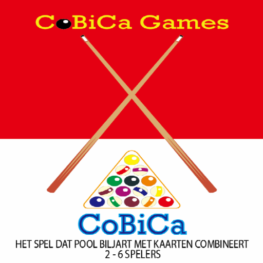 CoBiCa, het nieuwe poolbiljartspel: Het spel dat poolbiljart met kaarten combineert! 2-6 spelers. Onmisbaar bij elke poolbiljarttafel.