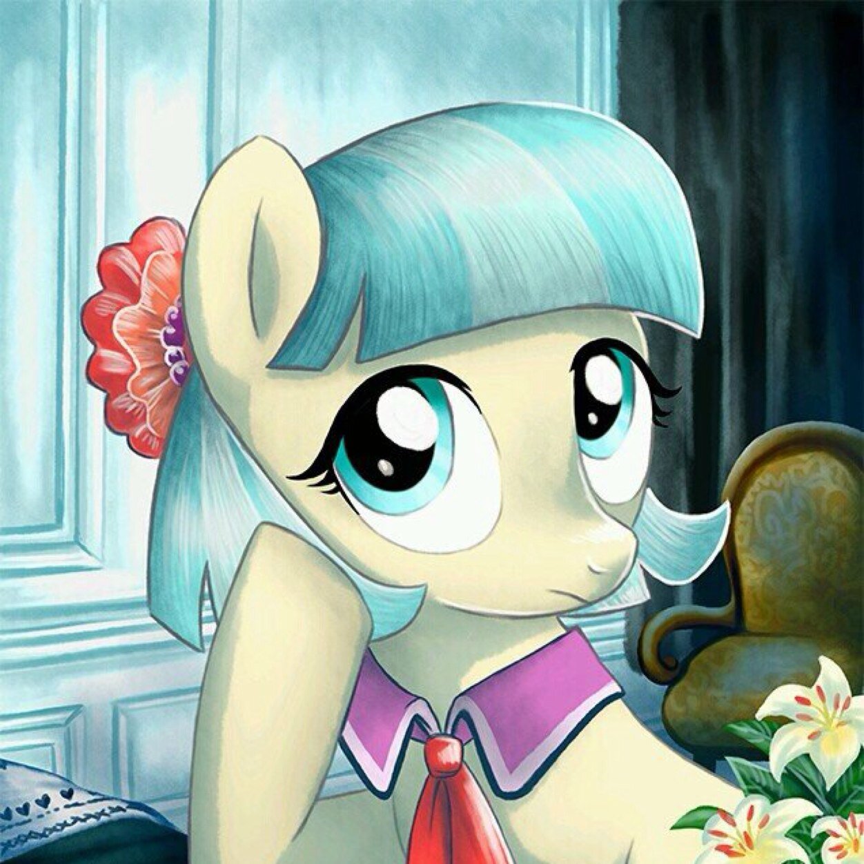 A kind and sweet mare from the big city. Currently works as an assistant designer, used to work for @PoE_Suri.