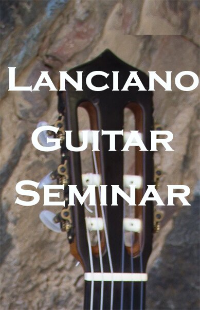 Lanciano International Guitar Seminar is a unique international guitar masterclass. It takes place in Lanciano (CH), Italy, on July 18-23 2023