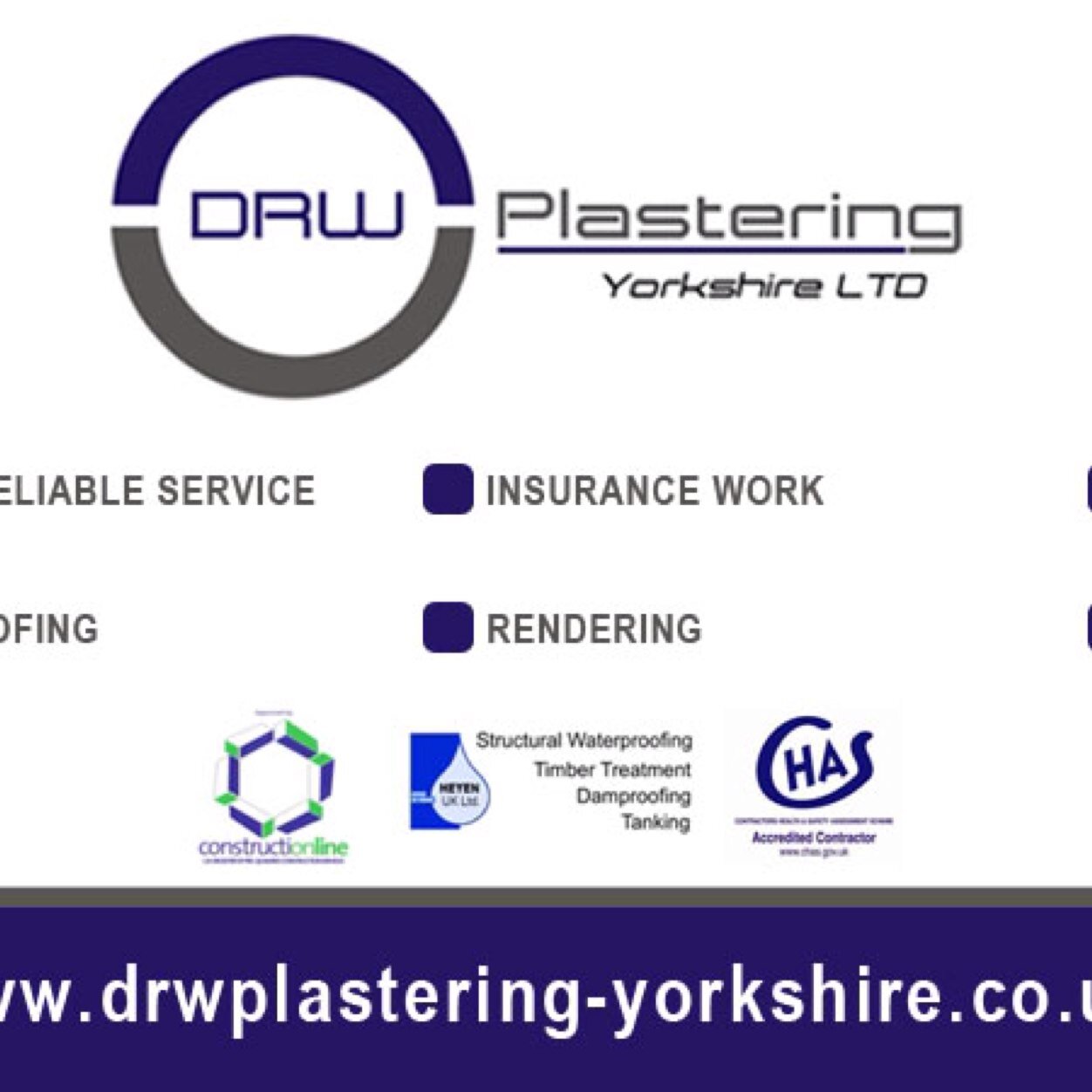 Plastering, Dry Lining, Damp Proofing
