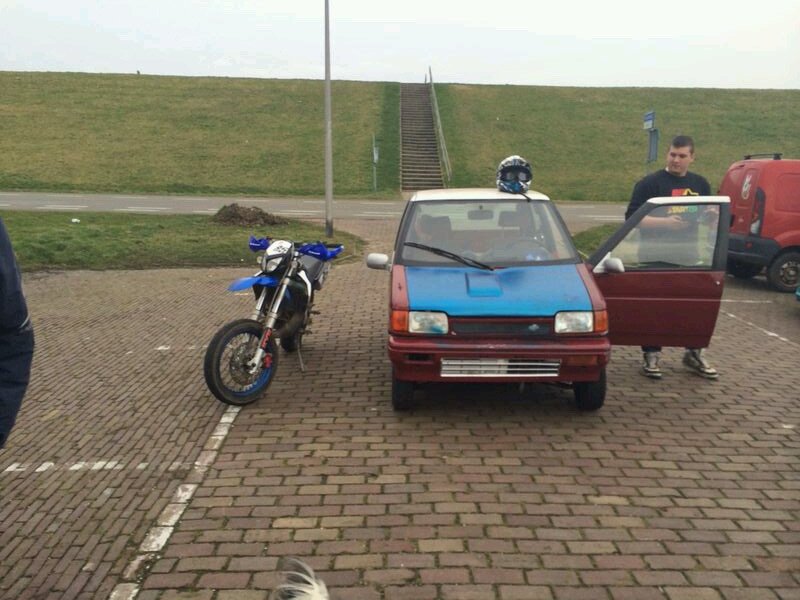 Four wheels move the body. Two wheels move the soul,- BRAAAP,- hey peppel ,- De Keet ,- kotsie 1/4 ,-