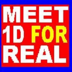 Meet 1D in IN THE FLESH, follow, @Meet1DforReal, for real chances to meet them, good luck