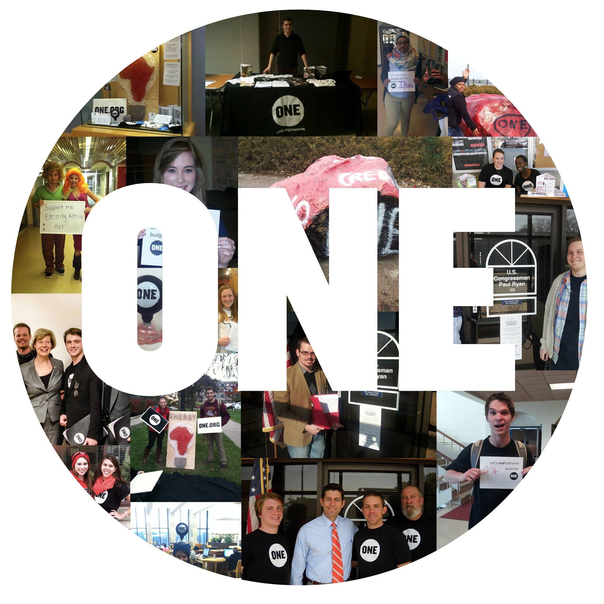 CarthageforONE's profile picture. Let's work together as ONE and end global poverty and preventable disease by 2030.