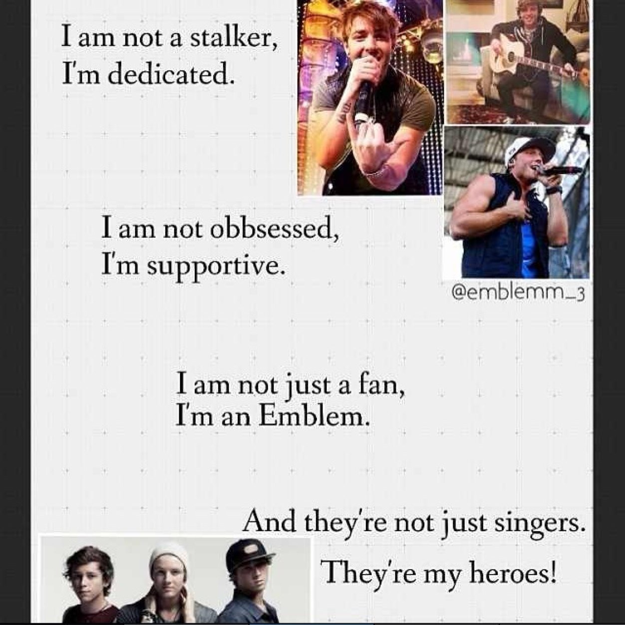 ❤Emblem3❤Keaton❤Drew❤Wesley❤