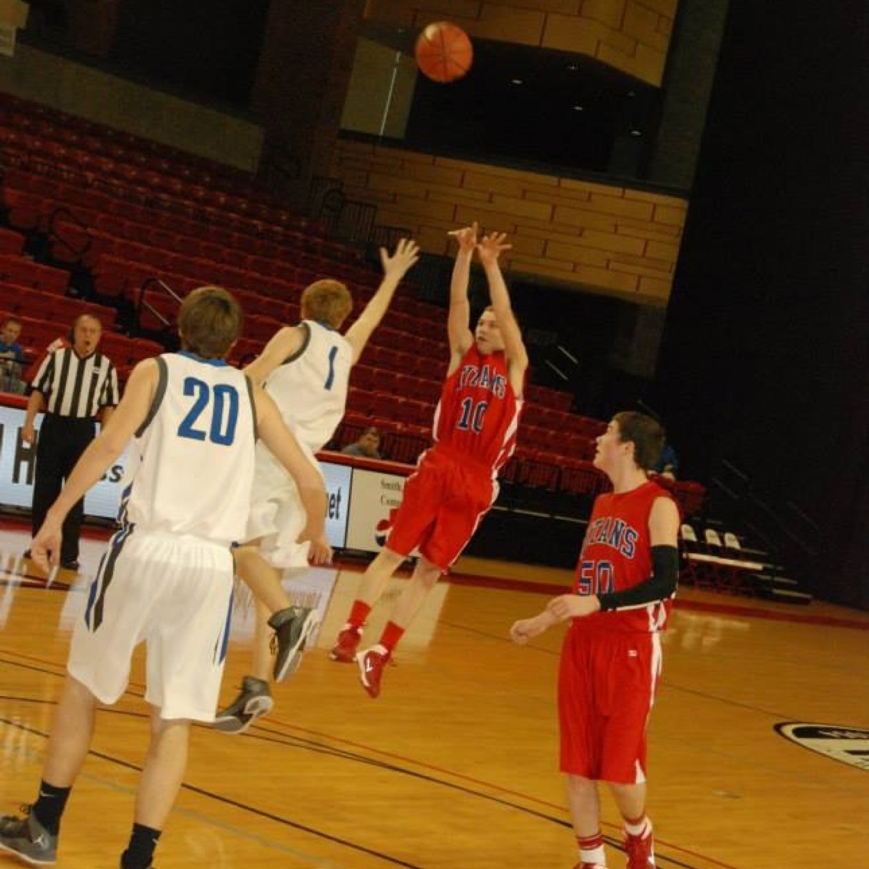 I go to twin springs basketball baseball are my sports