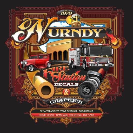 nurndy's profile picture. Nurndy Fire Station Decals & Graphics. (Since 1978) Designer and manufacturer of reflective Emergency Vehicle/Firefighter decals & graphics.