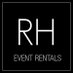 RH Event Rentals (@rhinspiration) Twitter profile photo