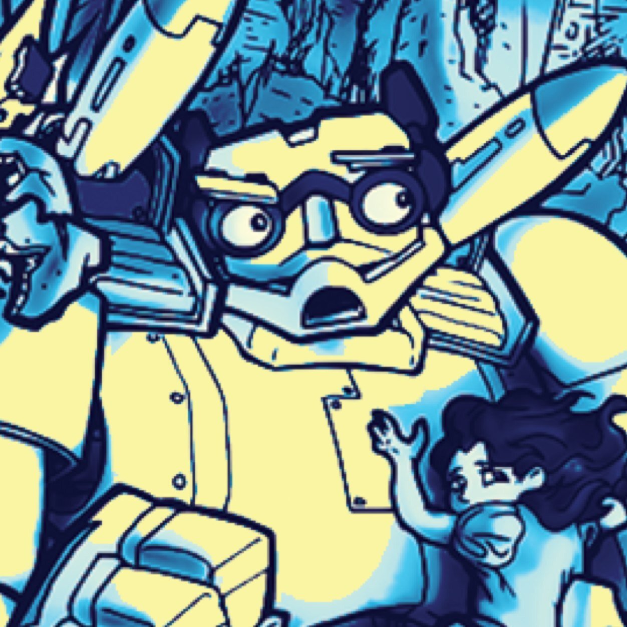 FatherRobot's profile picture. I'm my world's 1st self-aware robot. @215Ink is doing an #indiecomics series about my story. Created by @heykristopher & @SamGarlandArt.