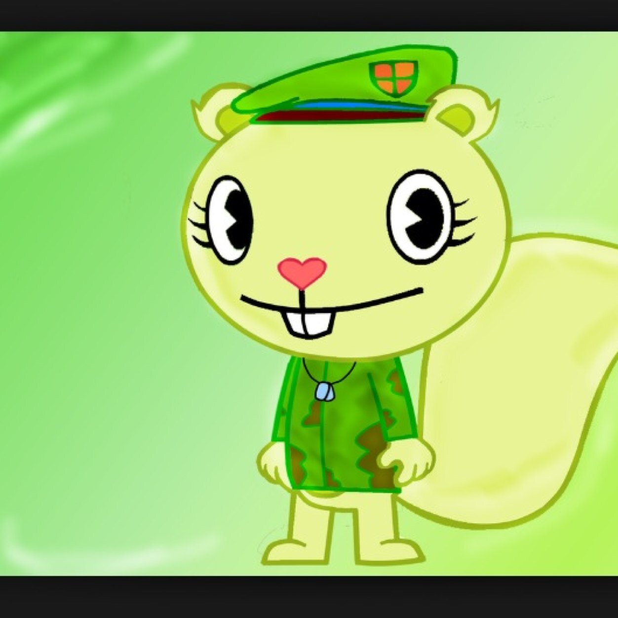 I like flippy but dot tell him ;) iam awsome i have a crazy side tehee...nut job at times.