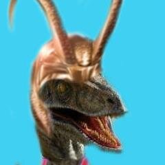 I am the fabled T. Hiddlesaurus. I come in many sizes and forms. Follow me or i will devour your family... With my dinosaur hugs.