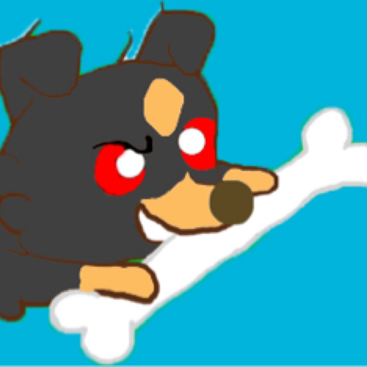 My name is James. Im the ruthless, toughest dog around! Don't mess with my family! @LilyLucydoggie (mommy) @mlp_matrix (daddy) @mlp_jessiecash (sister)