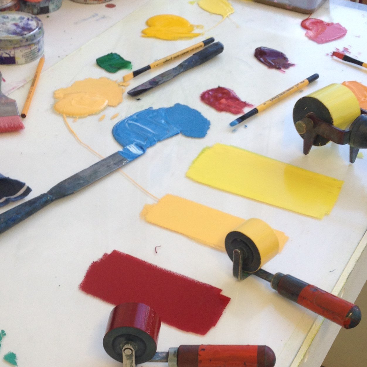 Sanguine studio is a new fine art print studio specialising in woodcut and etching.