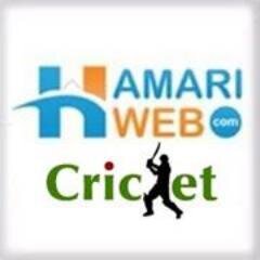 Free Live Cricket Updates of World Cricket on Your Mobiles
Write Message FOLLOW [HamariwebCric] 
Send SMS to 40404