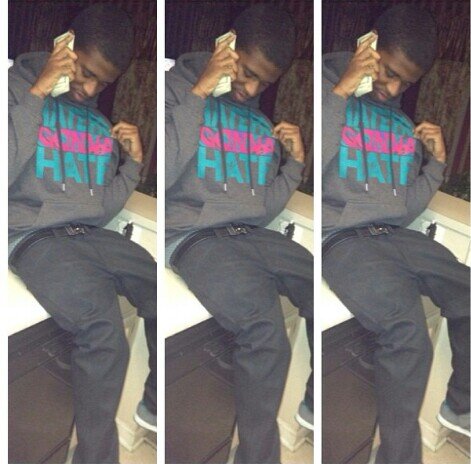I'm just a young nigga from the ghetto trying to make a couple dollars to get out the ghetto but #fmoi @248bandmade__
