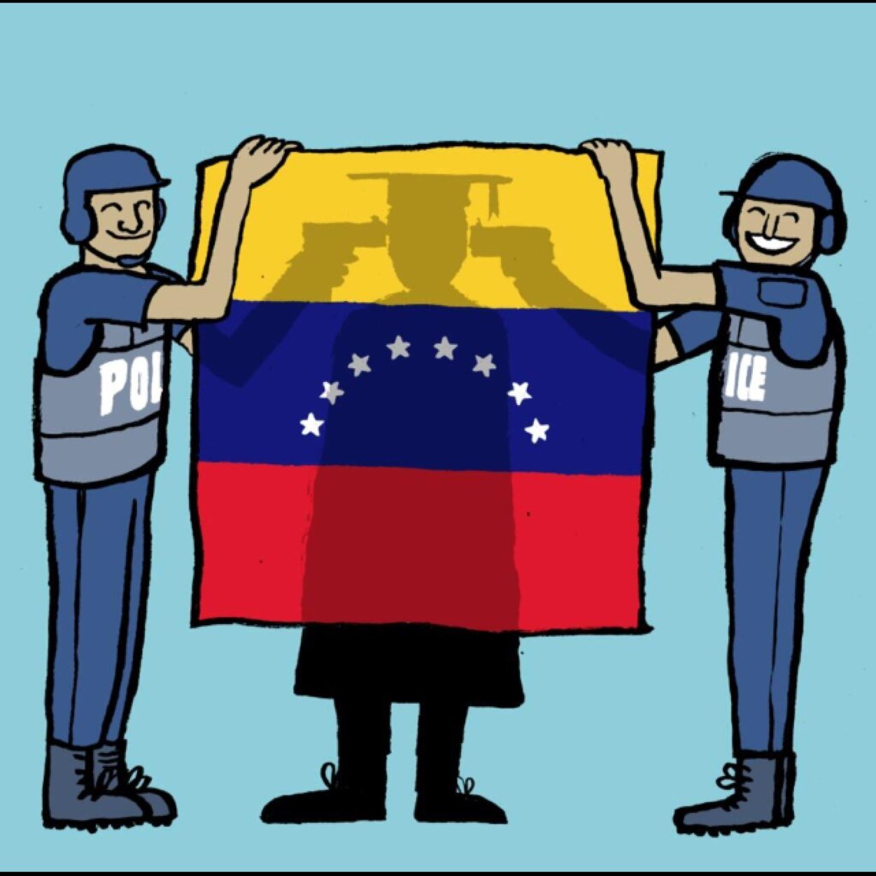 Leopoldo Lopez somos todos! En el lado correcto de la historia!!!