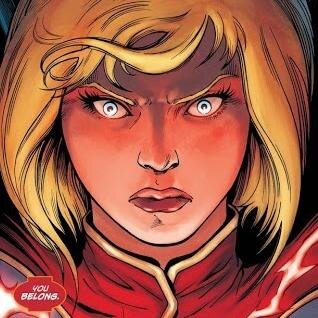 The red daughter of krypton, I'm angry and I don't belong anywhere but with the red lanterns #Single