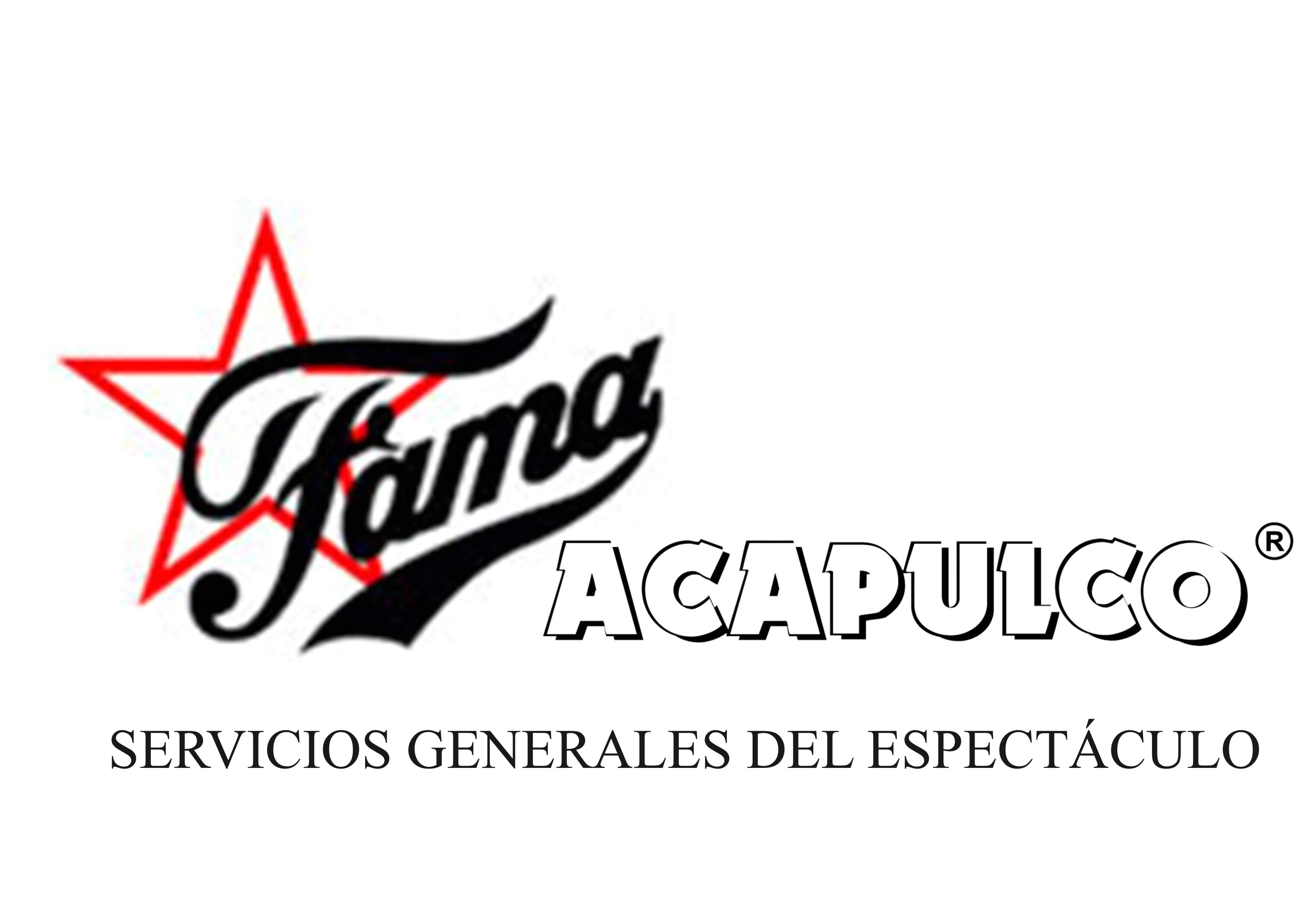 Fama Acapulco Espectáculos
Empresa dedicada a Servicios Generales del Espectáculo, todo lo que necesita para su evento. 
Toda una garantía de éxito desde 1983