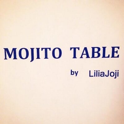 モヒートテーブルby Liliajoji Liliajoji Twitter