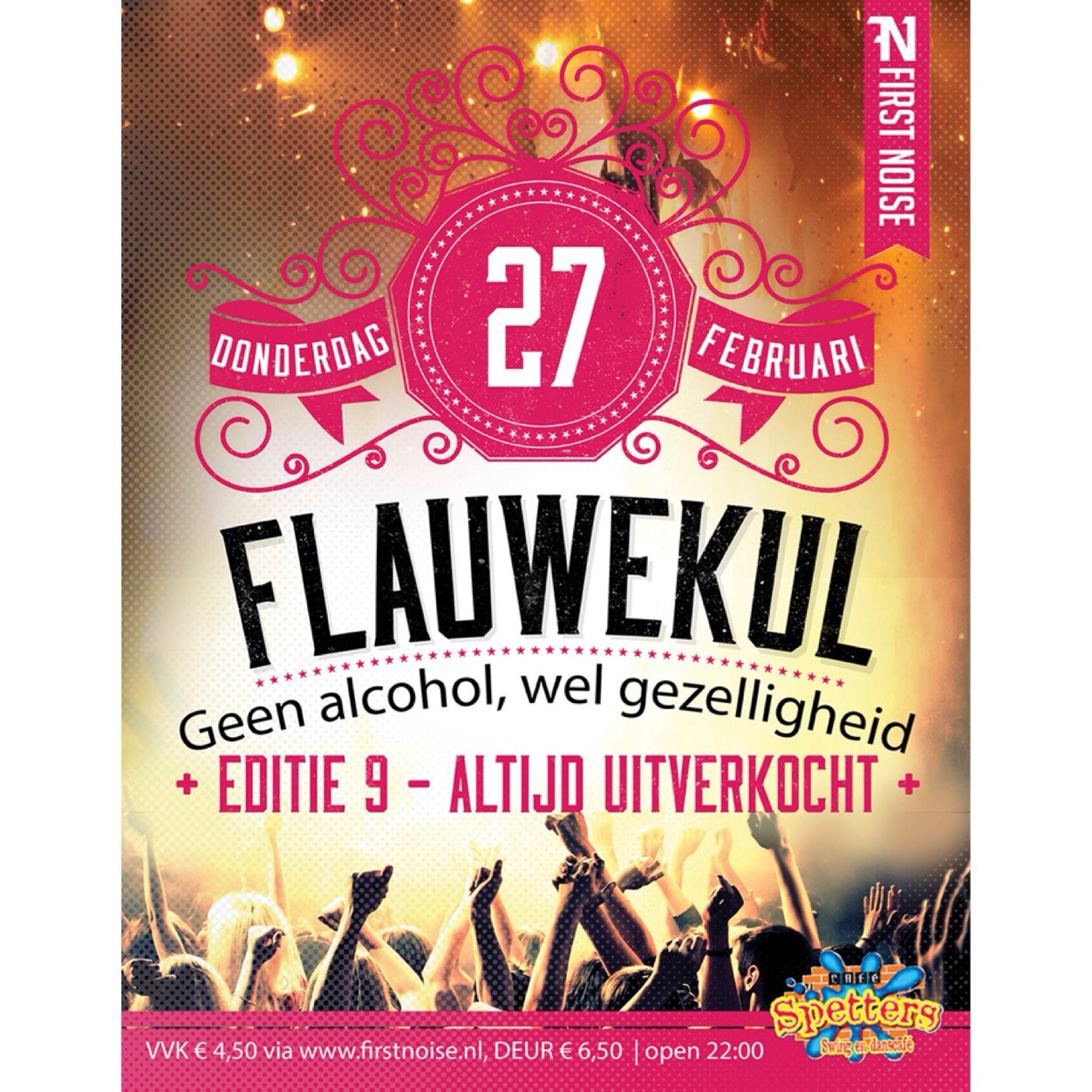 Het drukste feest van Zoetermeer! Altijd uitverkocht. Editie 9 op 27feb!