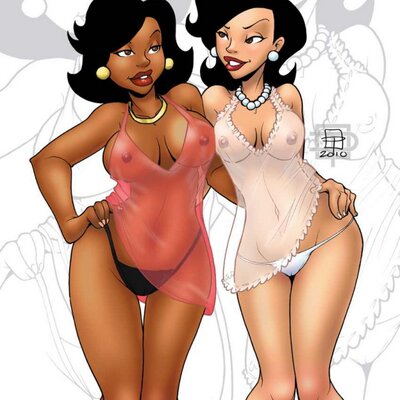 Ebony Mutter Cartoon Partnertausch