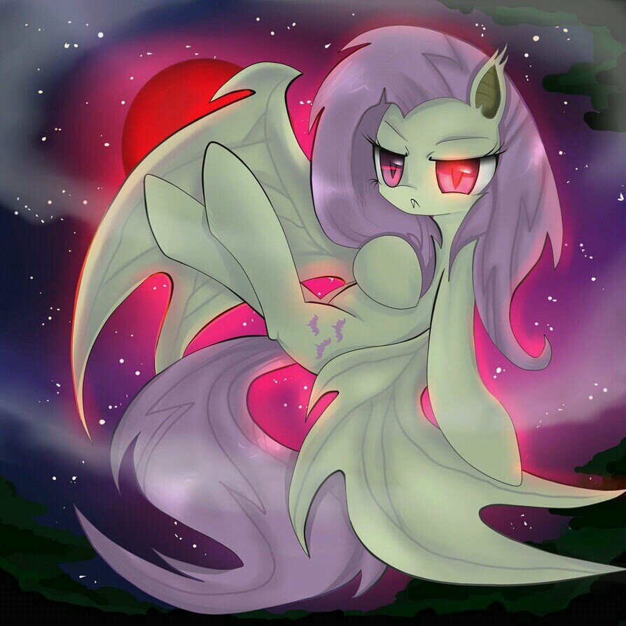 *Hiss* FLUTTERSHY AS A BAT....FLUTTERBAT! ( RP little )