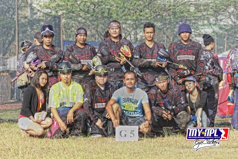 Paintball Team from Malaysia competing in D3 MyNpl 2013-2014