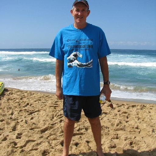 Retired teacher, love ocean swimming and mountain biking, watching competitive sports.