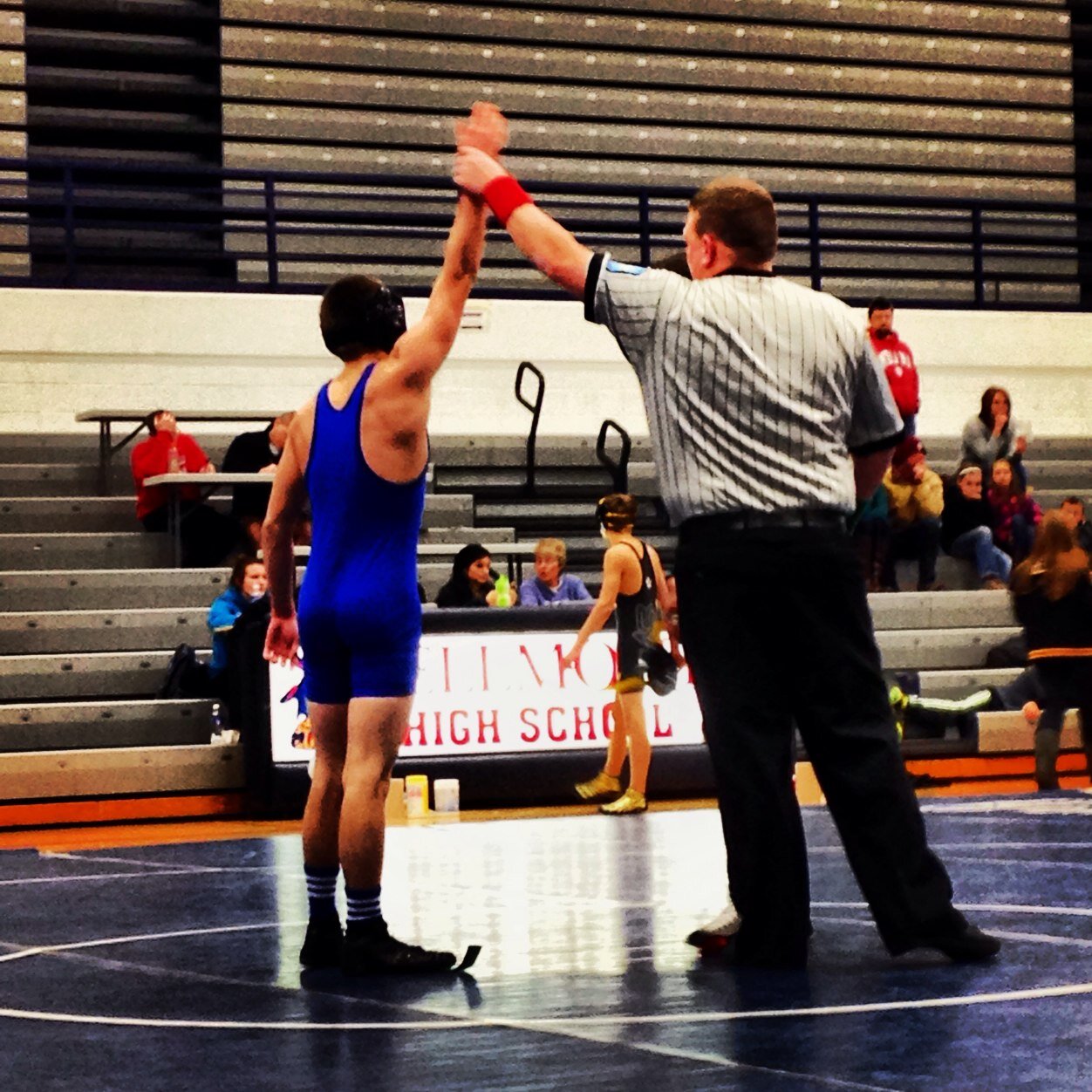 I go to ENHS.#teamsingle #teamfootball #teamwrestling