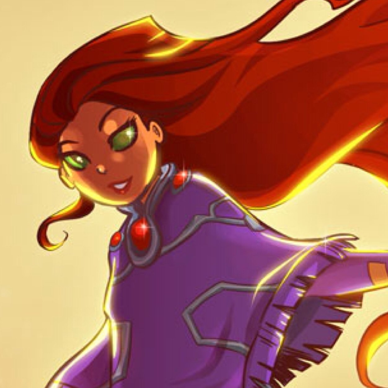 FieryTeenStar's profile picture. The name's Starfire, from the planet Tamaran. I escaped execution, in the hands of my older sister Blackfire, to Earth. I guess this is my home now [DC.RP]