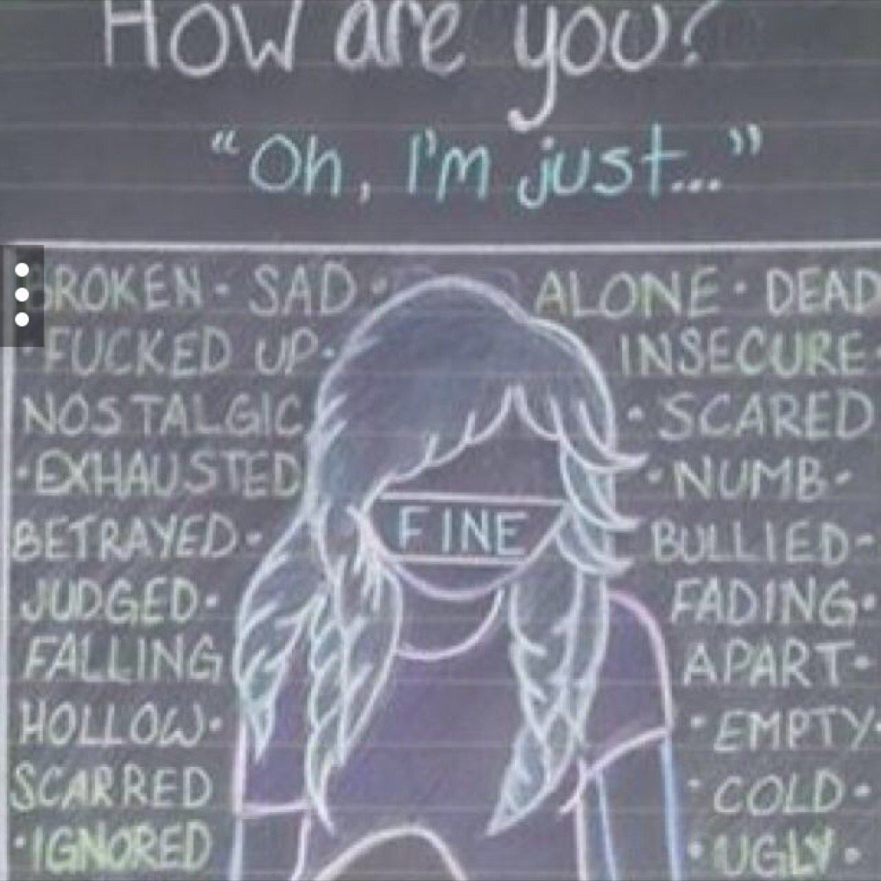 ||An Ugly Bitch.|| i truley give up ||