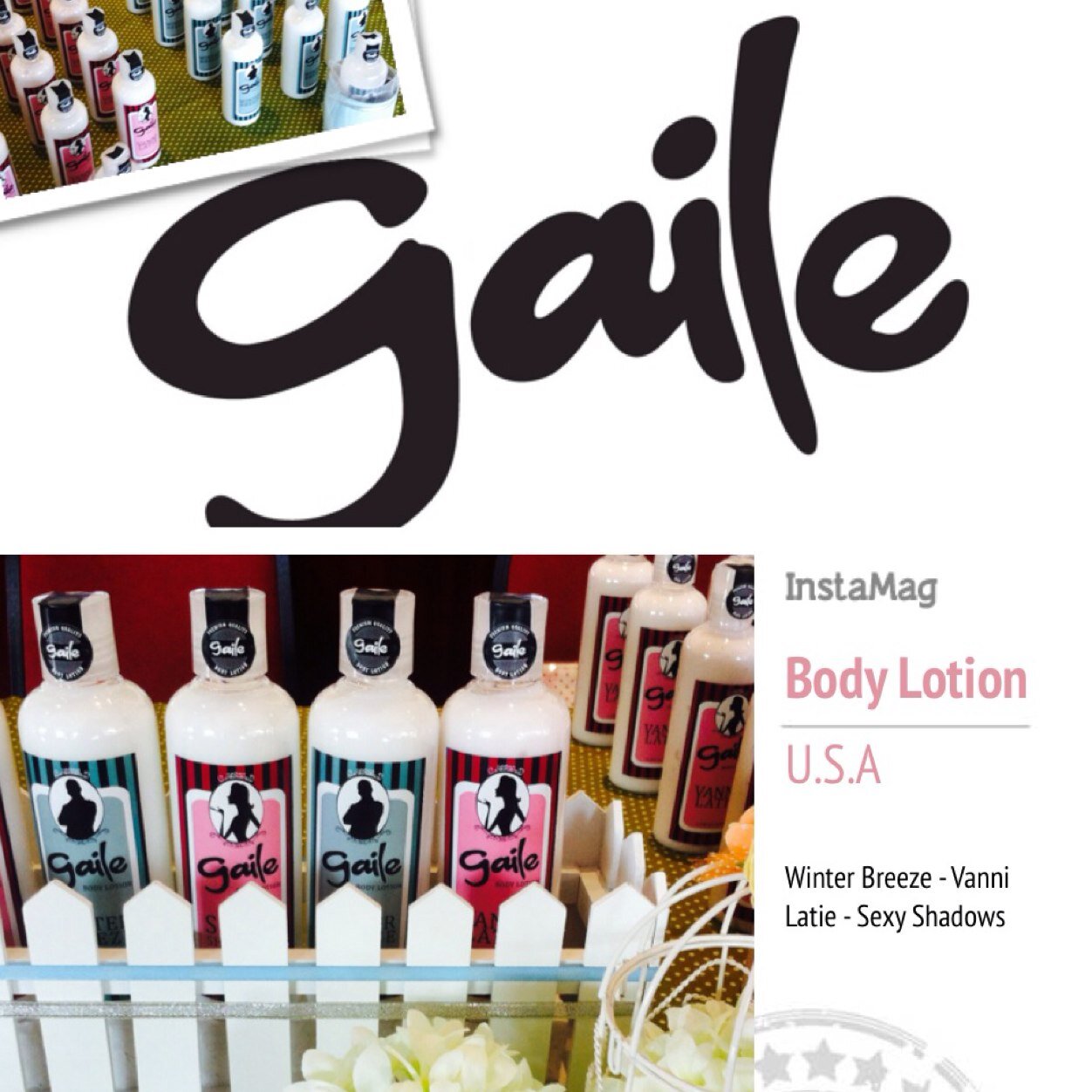 READY STOCK Gaile Body Lotion. 5 Variants ! Formula of USA. Welcome Reseller. 03199005353