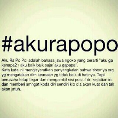 Yuk Lihat 5+ Contoh Ide Kata Kata Twitter Loro Ati Viral 