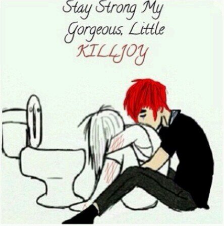 'Keep listening to music cause it gets you through everything, I promise'-Mitch Lucker ♥
