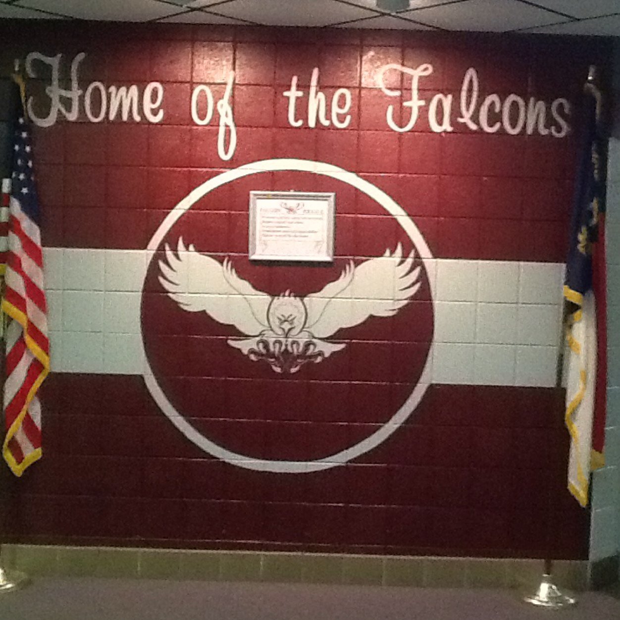 Flying to keep you up-to-date on school happenings. 
Tweets the teachers of East Middle School share.