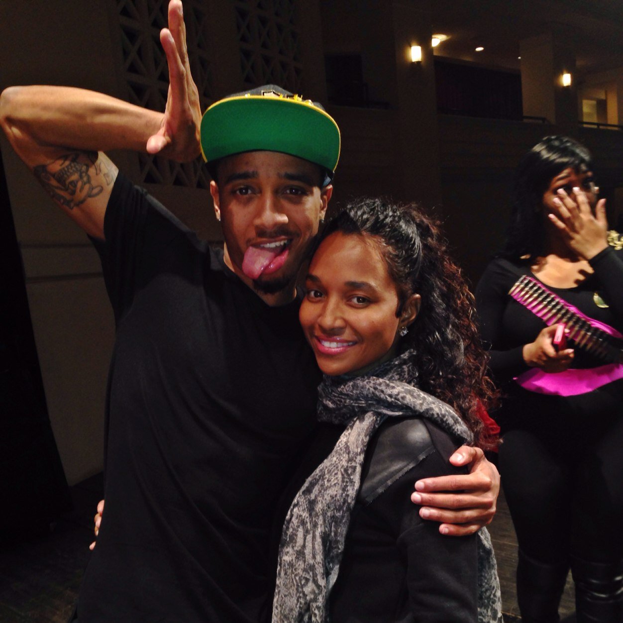 up & coming Actor 
been on BET The Game, Lets Stay Together just to name a few 
Host events